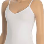 Γυναικείο φανελάκι με λεπτή τιράντα-ΑΣΠΡΟ