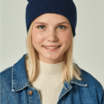 Γυναικείο Μονόχρωμο Σκουφάκι-Σκούρο Μπλε