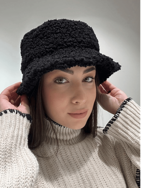 Γυναικείο Καπέλο Bucket-Μαύρο