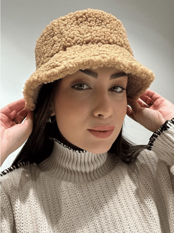 Γυναικείο Καπέλο Bucket-Μπεζ