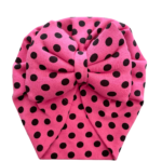 Τουρμπανάκι για τα μαλλιά με διακοσμητικό Φιόγκο Πουά-Φούξια