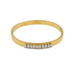 Ατσάλινη χειροπέδα με μεγάλα στρασάκια