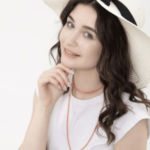 Γυναικείο Ψάθινο Καπέλο με Φιόγκο-Εκρού