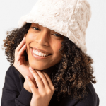 Γυναικείο Γούνινο Καπέλο Bucket-Μπεζ