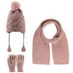 ΣΕΤ 3 ΤΕΜΑΧΙΩΝ ΠΛΕΚΤΟ ΜΕ FLEECE ΕΠΕΝΔΥΣΗ ΚΑΙ ΦΟΥΝΤΙΤΣΑ 4-8Υ-ΣΑΠΙΟ ΜΗΛΟ