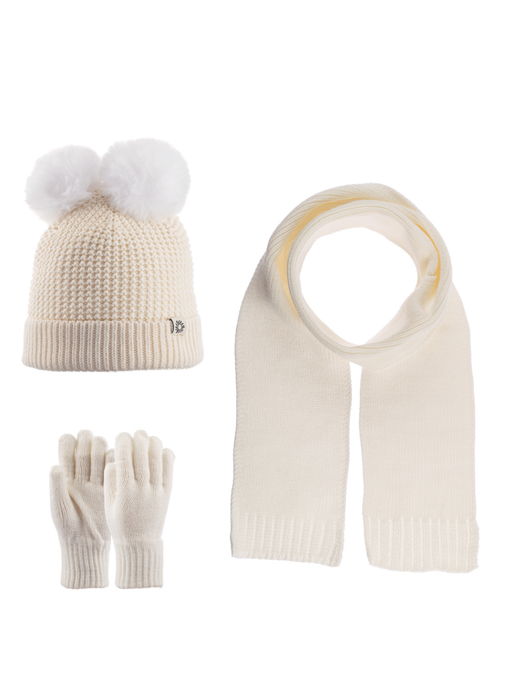 1 ΣΕΤ 3 ΤΕΜΑΧΙΩΝ ΠΛΕΚΤΟ ΜΕ FLEECE ΕΠΕΝΔΥΣΗ ΚΑΙ ΦΟΥΝΤΙΤΣΑ 9-15Υ-ΕΚΡΟΥ - Image 1