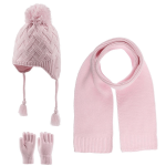 ΣΕΤ 3 ΤΕΜΑΧΙΩΝ ΠΛΕΚΤΟ ΜΕ FLEECE ΕΠΕΝΔΥΣΗ ΚΑΙ ΦΟΥΝΤΙΤΣΑ 4-8Υ-ΛΙΛΑ