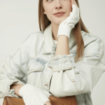 Γυναικεία Γάντια με Κομμένα Δάχτυλα-Εκρού