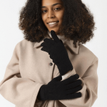 Γυναικεία Γάντια Χοντρά-Μαύρο