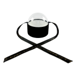 Κουτάκι Συσκευασίας με Κορδέλα-Μαύρο