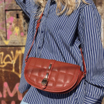 Γυναικεία Τσάντα Καπιτονέ- Κεραμιδί