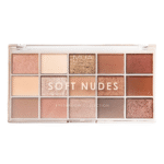MUA 15 SHADE EYE PALETTE SOFT NUDES