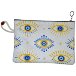 Τσαντάκι-Νεσεσέρ Blue Eyes-Λευκό