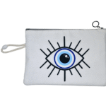 Τσαντάκι-Νεσεσέρ Blue Eye- Άσπρο