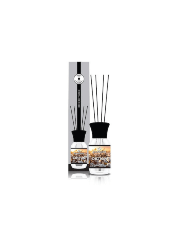 Αρωματικό Χώρου Cotton με Sticks 100ml