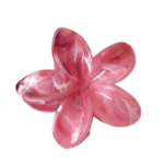 Κλάμερ Μαλλιών Λουλούδι Ombre-Ροζ