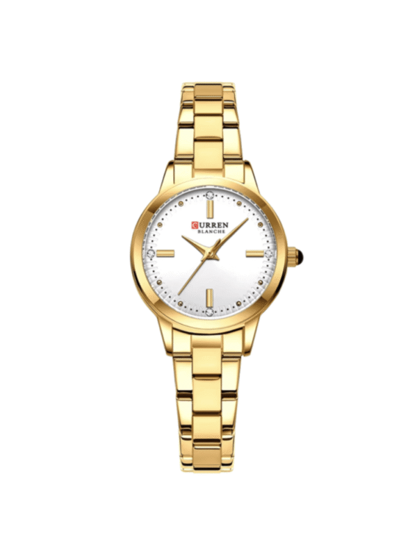 Γυναικείο Ρολόι Curren 9094 Gold White