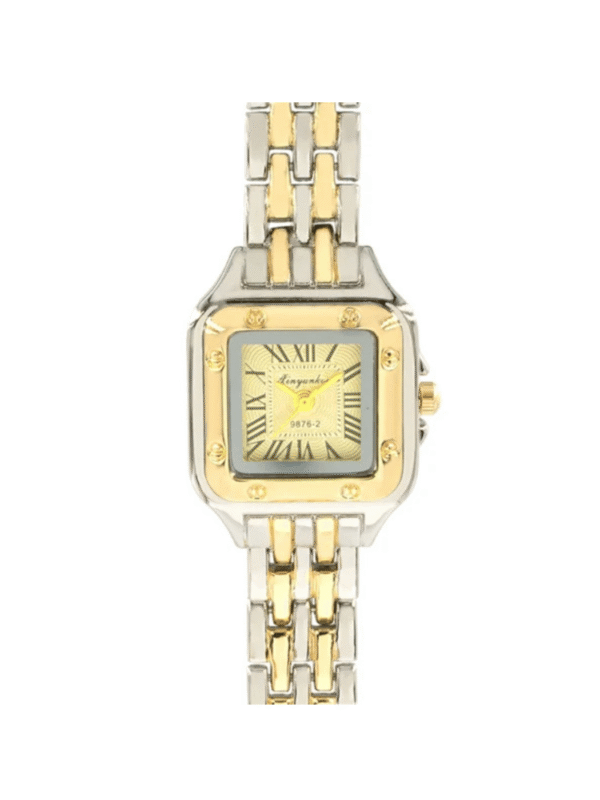 Vintage Γυναικείο Ρολόι Solis Silver Gold