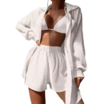 Σετ Παρεό & Πουκάμισο-Άσπρο