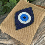 Ψάθινος Φάκελος με Μάτι