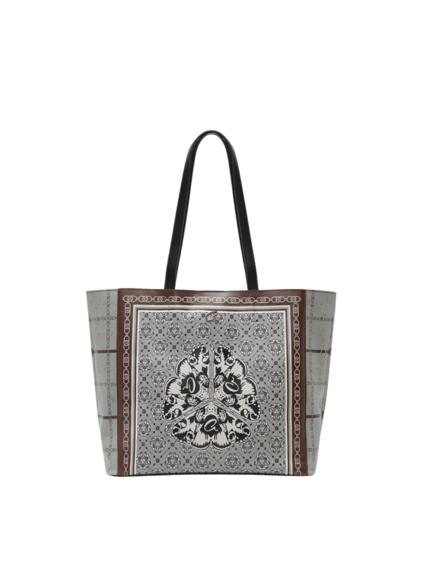 ΤΣΑΝΤΑ ΩΜΟΥ ΜΕ ΔΙΠΛΑ ΧΕΡΟΥΛΙΑ ΚΑΙ ΤΥΠΩΜΑ ΠΕΤΑΛΟΥΔΑ