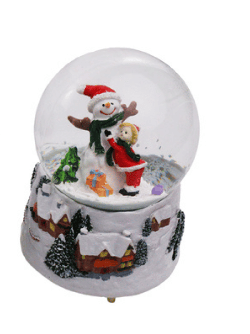 1 Γυάλα Χιονιού με Φως και Μουσική - Image 1