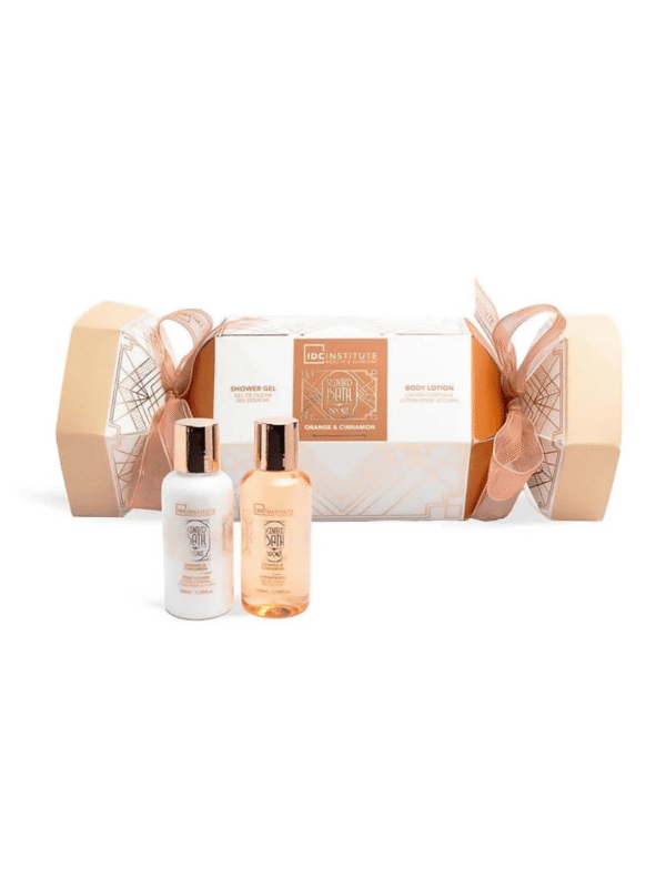IDC Scented Bath Bronze Set Orange & Cinnamon