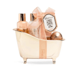 IDC Scented Bath Bronze Bath Tube Set Orange & Cinnamon – Σετ Μπάνιου