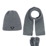 ΣΕΤ 3 ΤΕΜΑΧΙΩΝ ΠΛΕΚΤΟ ΜΕ FLEECE ΕΠΕΝΔΥΣΗ ΚΑΙ ΦΟΥΝΤΙΤΣΑ-ΡΟΖ