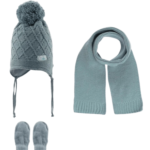 ΣΕΤ 3 ΤΕΜΑΧΙΩΝ ΠΛΕΚΤΟ ΜΕ FLEECE ΕΠΕΝΔΥΣΗ ΚΑΙ ΦΟΥΝΤΙΤΣΑ 0-18Μ-MINT