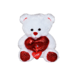 Λούτρινο Αρκουδάκι με Καρδιά Love 45cm