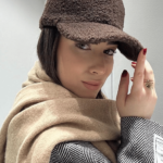 Γυναικείο Καπέλο Jockey Teddy-Σοκολατί