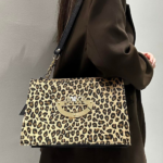 Τσάντα Ώμου Dolce Leopard Beigh