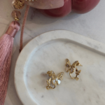 Ατσάλινα Σκουλαρίκια Πεταλούδα