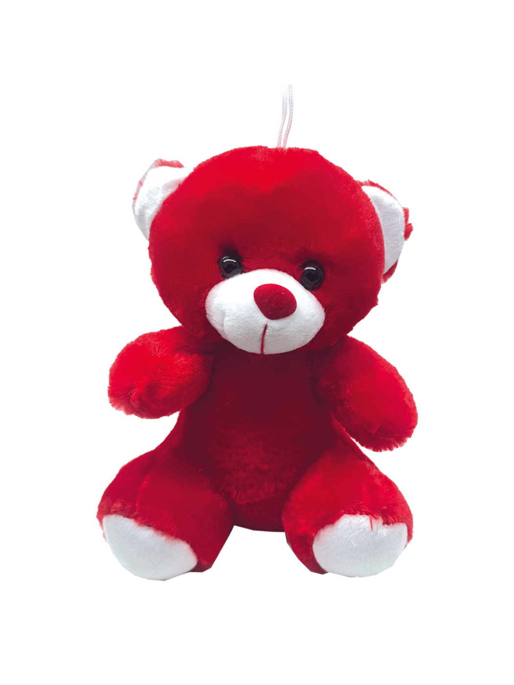 168758 Λούτρινο Αρκουδάκι σε Κόκκινο Χρώμα 23cm - Image 1