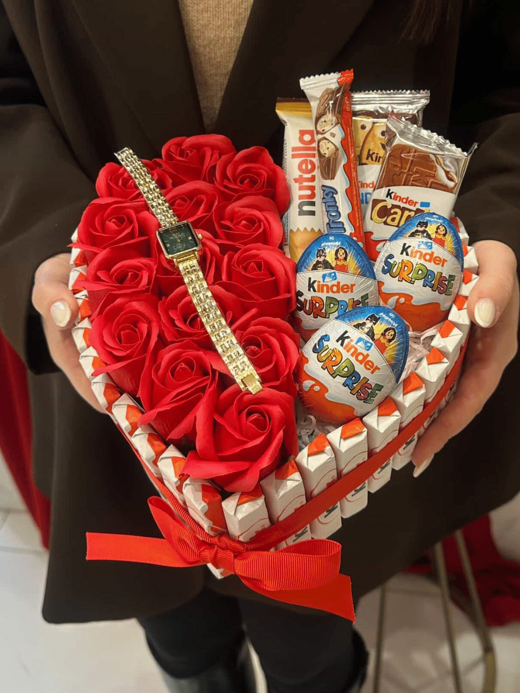 8456123 Sweet Love Box με Ρολόι και Σοκολάτες - Image 1