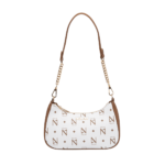 Γυναικεία Τσάντα Mona White-Brown