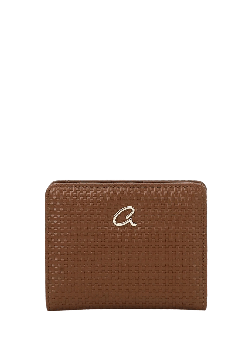 873GDUC ΜΙΝΙ ΠΟΡΤΟΦΟΛΙ ΜΕ ΑΝΑΓΛΥΦΟ ΣΧΕΔΙΟ-ΚΑΦΕ - Image 1