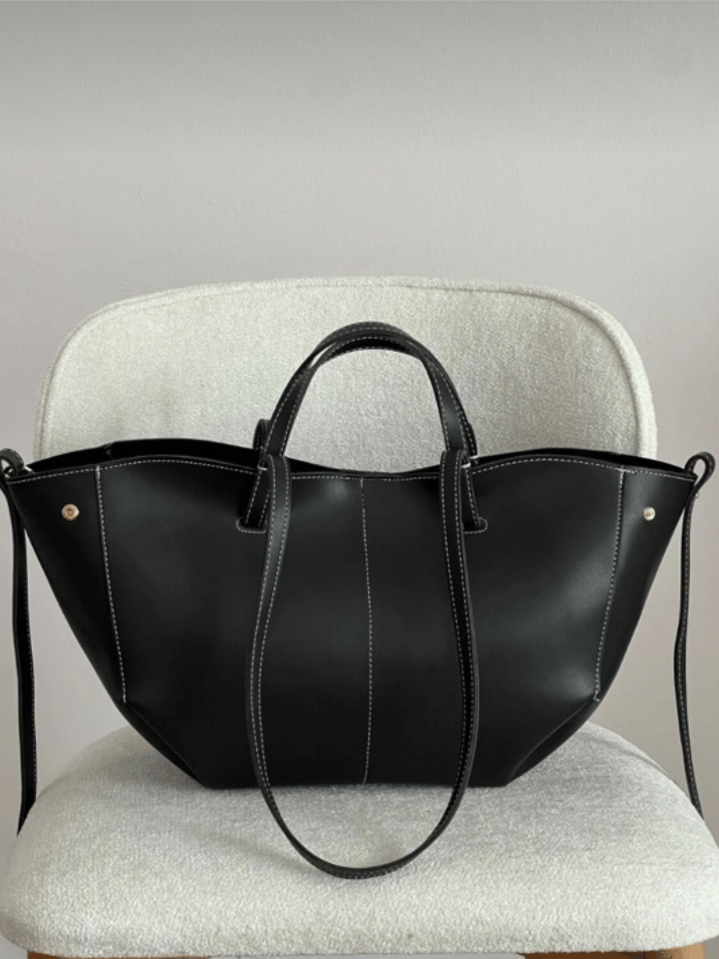 acasdCX Τσάντα Χειρός/Ώμου-Μαύρο - Image 1