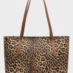 Γυναικεία Τσάντα Zuma Brown Leopard