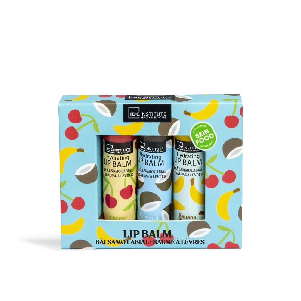 IDC SKIN FOOD Lip balm Σετ 3τμχ 3.5g
